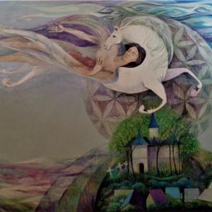 Camelia Rusu SADOVEI, Impresii din copilărie, tehnica – pictură